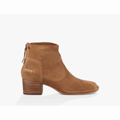 Botas UGG Bandara Ankle Mulher Marrom | PT-QBSVJ